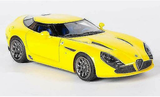 Alfa Romeo Giulia TZ3 Stradale 1/43 Look Smart jaune miniature