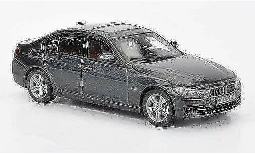 Bmw 330 berline 1/43 Hachette F30 (F30) grise 2012 miniature