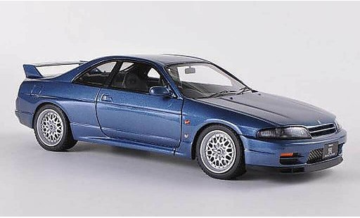 Nissan Skyline R33 1/43 HPI GT-R Prototyp bleu RHD miniature