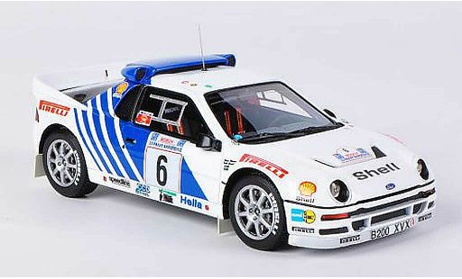 Ford RS 200 Rally 1/43 HPI No.6 Pirelli K.vertedel / B.Melander Acropolis 1986 miniature