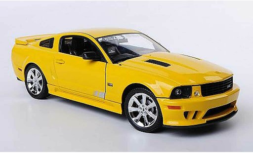 Saleen S281 E 1/18 Welly Mustang jaune miniature