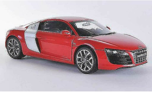 Audi R8 v10 1/18 Kyosho 5.2 FSI quattro rouge/grise miniature
