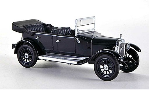 Austin Heavy Twelve berline 1/43 Oxford bleu/noire RHD miniature
