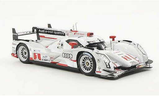 Audi R18 e-tron quattro 1/43 Spark No.1 Team Joest M.Fassler / A.Lotterer / B.Treluyer 24h Le Mans 2012 miniature