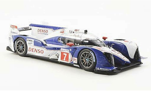 Toyota TS030 Base 1/43 Spark Hybrid No.7 Racing 24h Le Mans 2012 N.Lapiere/K.Nakajima/A.Wurz miniature