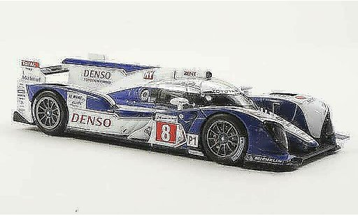 Toyota TS030 Base 1/43 Spark Hybrid No.8 Racing S.Buemi / A.Davidson / S.Sarrazin 24h Le Mans 2012 miniature