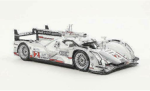 Audi R18 e-tron quattro 1/43 Spark No.2 Team Joest R.Capello / T.Kristensen / A.McNish 24h Le Mans 2012 miniature