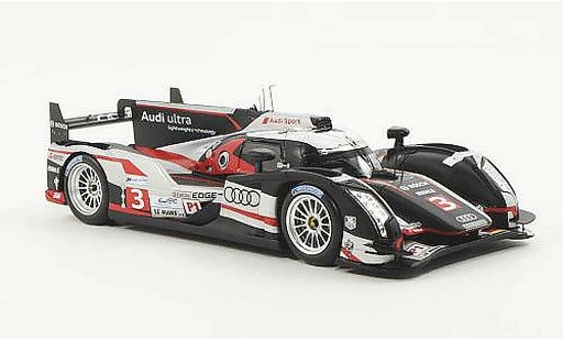 Audi R18 tdi 1/43 Spark 2012 ultra No.3 Team Joest M.Gene / R.Dumas / L.Duval 24h Le Mans 2012 miniature