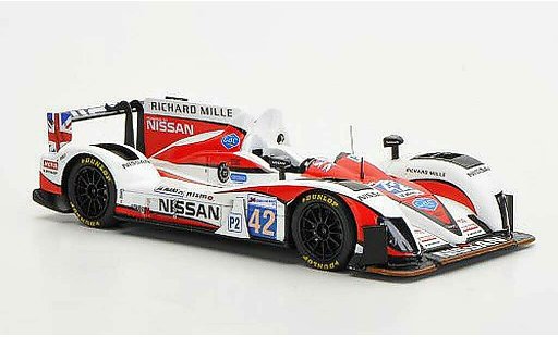 Zytek Z11SN Base 1/43 Spark Nissan No.42 Greaves Motorsport 24h Le Mans 2012 miniature