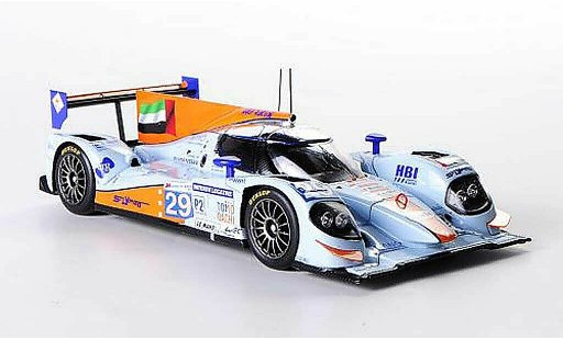 Lola B12 Nissan 1/43 Spark /80 No.29 Gulf Racing Middle East J.D.Deletraz / K.Ihara / M.Rostan 24h Le Mans 2012 miniature