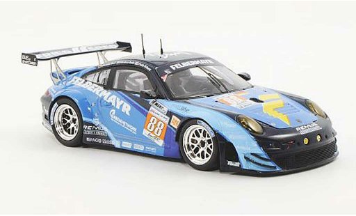 Porsche 911 GT3 RSR 1/43 Spark 2012 No.88 Team Felbermayr C.Ried / G.Roda / P.Ruberti 24 Le Mans miniature