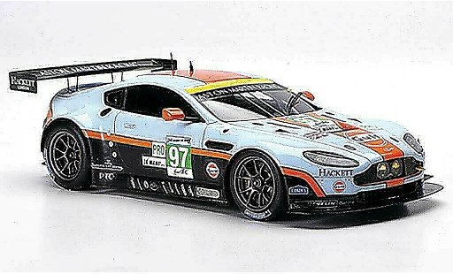 Aston Martin V12 Vantage vantage 1/43 Spark No.97 Gulf Racing 24h Le Mans 2012 miniature