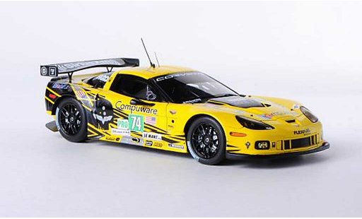 Chevrolet Corvette ZR1 1/43 Spark C6 C6 No.74 Racing 24h Le Mans 2012 O.Gavin/T.Milner/R.Westbrook miniature