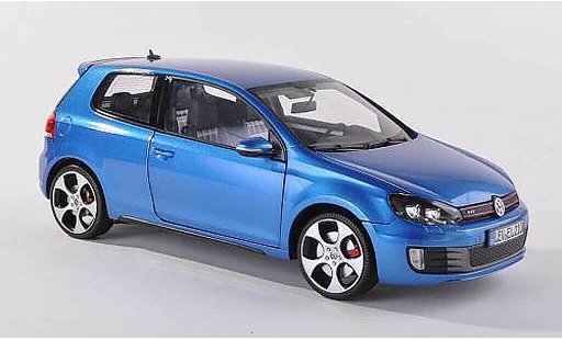 Volkswagen Golf GTI 1/43 Norev bleu 2009 miniature
