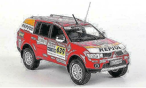 Mitsubishi Pajero Sport 1/43 Vitesse Dakar Team Service Car Rally Dakar 2009 miniature