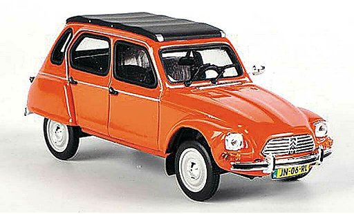 Citroen Dyane Berline 1/43 Vitesse 6 orange miniature
