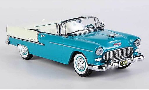 Chevrolet Bel Air Convertible 1/43 Vitesse 1955 Cabriolet turquoise miniature