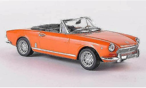 Fiat 124 Sport Spider 1/43 Vitesse BS orange 1970 miniature