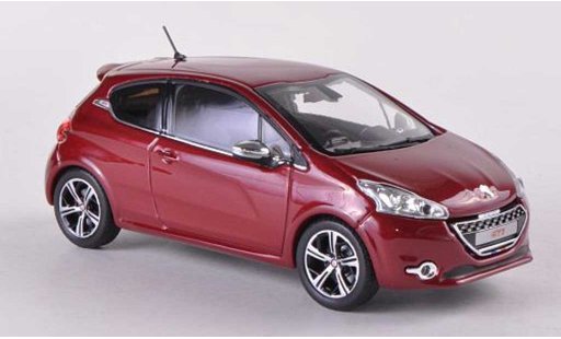 Peugeot 208 GTI 1/43 Norev rouge 3-Turer 2012 miniature