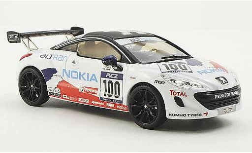 Peugeot RCZ Racing 1/43 Norev No.100 J.Rueplin / P.Englert / S.Palette / O.Roman 24h Nurburgring 2012 miniature