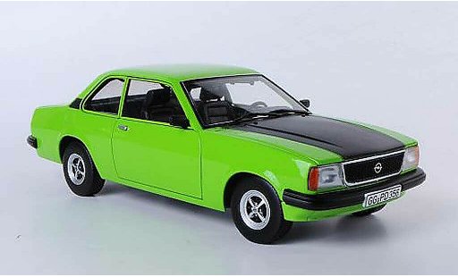 Opel Ascona B SR 1/18 Sun Star verte/noire miniature
