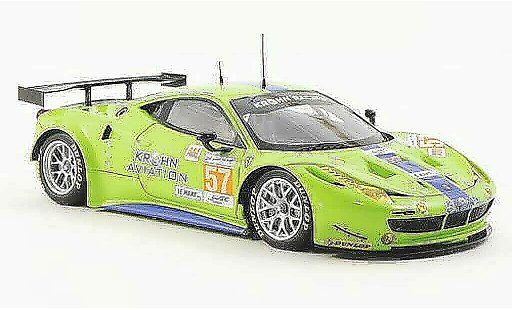 Ferrari 458 Italia GT2 1/43 Fujimi No.57 Krohn Racing 24h Le Mans 2012 miniature