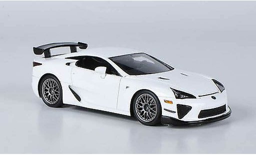 Lexus LFA Nurburgring Package 1/43 Ebbro blanche miniature