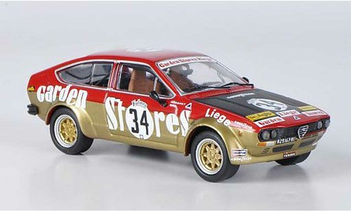 Alfa Romeo Alfetta gtv 2.0 1/43 M4 V Alfetta No.34 Spa 1976 miniature