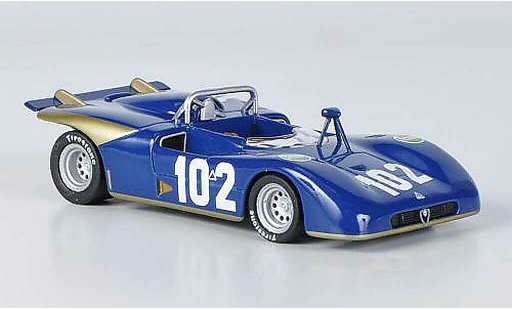 Alfa Romeo 33.3 prototipo 1/43 M4 1971 No.102 Coppa della Collina miniature