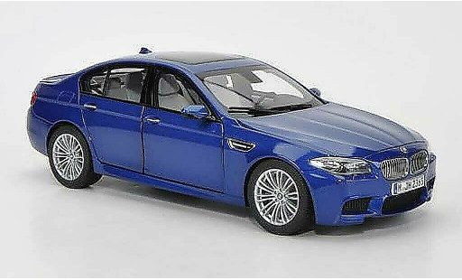 Bmw M5 berline 1/18 Paragon F10 bleu 2012 miniature