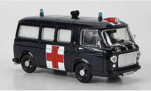 Fiat 238 Ambulanza 1/43 Hachette Ambulancea 1969 miniature