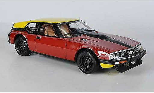 Citroen SM Proto Michelin 1/18 Ottomobile Prougeo rouge/jaune/mat noire miniature