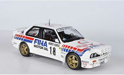 Bmw M3 course 1/18 Ottomobile E30 Gr.ANo.18FinaM.Duez / A.LopesRally Monte Carlo 1989 miniature