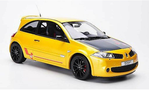 Renault Megane R26R 1/18 Ottomobile jaune/carbon miniature