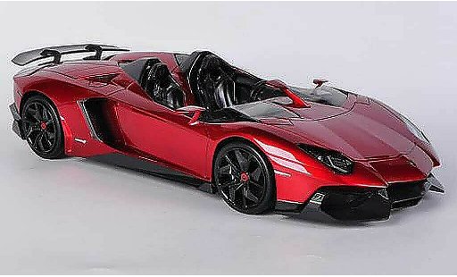 Lamborghini Aventador J 1/18 MR Collection rouge 2012 miniature