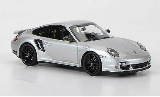 Porsche 911 Turbo S 1/43 Minichamps ''Edition 918 Spyder'' grise miniature