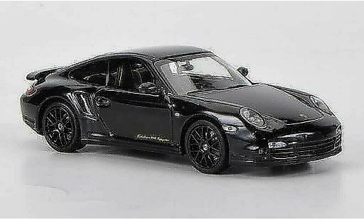 Porsche 911 Turbo S 1/43 Minichamps ''Edition 918 Spyder'' noire miniature