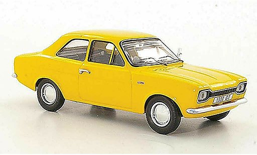 Ford Escort MK1 1/43 Trofeu 1300 GT jaune LHD 1968 miniature