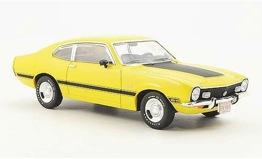 Ford Maverick GT 1/43 Premium X jaune 1974 miniature