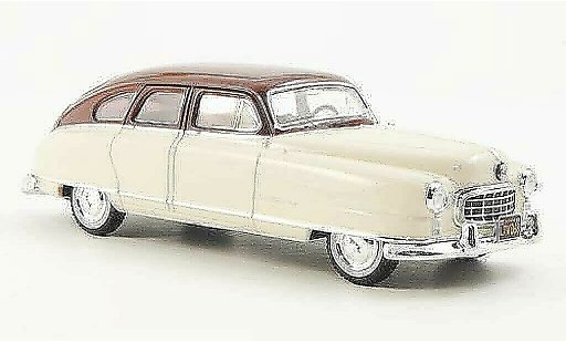 Nash Ambassador Airflyte 1/43 Premium X 2-farbig beige/rouge 1950 miniature