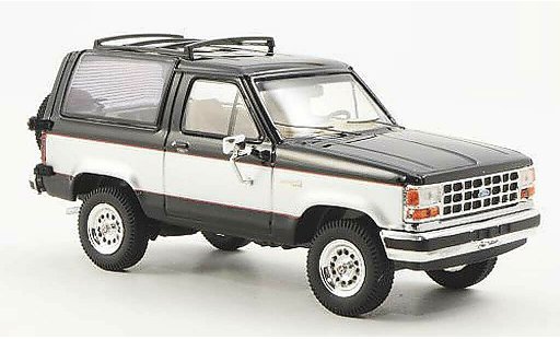 Ford Bronco Berline 1/43 Premium X II noire/grise 1989 miniature