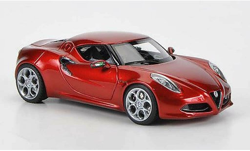 Alfa Romeo 4C concept 1/43 Look Smart rouge Villa D'Este 2012 miniature