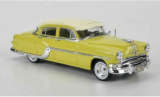 Pontiac Chieftain Base 1/43 Premium X jaune/beige Sondermodell limit&Atilde;&copy;e edition 1954 miniature