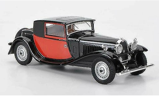 Bugatti 46 coupe fiacre 1/43 Luxcar noire/rouge 1929 miniature