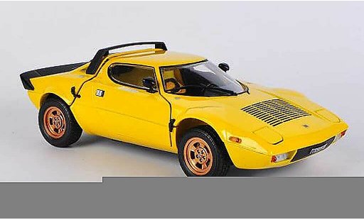 Lancia Stratos Base 1/18 Sun Star jaune 1975 miniature