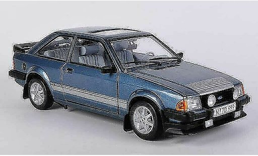 Ford Escort RS 1600 1/18 Sun Star bleu 1984 miniature