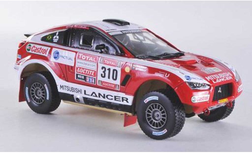 Mitsubishi Racing Lancer Base 1/43 Vitesse No.310 G.Spinelli / H.Youssef Rally Dakar 2012 miniature