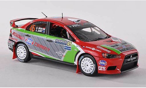 Mitsubishi Lancer Evolution X 1/43 Vitesse No.45 2nd PWRC Acropolis Rally 2012 S.Aksa/J.Judd miniature