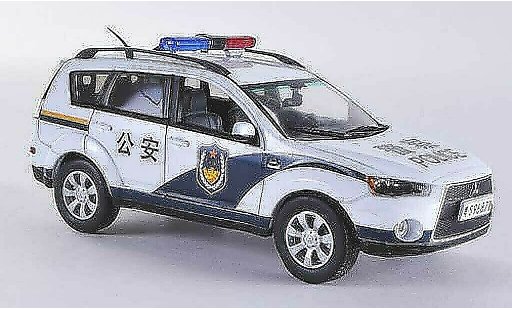 Mitsubishi Outlander Base 1/43 Vitesse Police Police China miniature