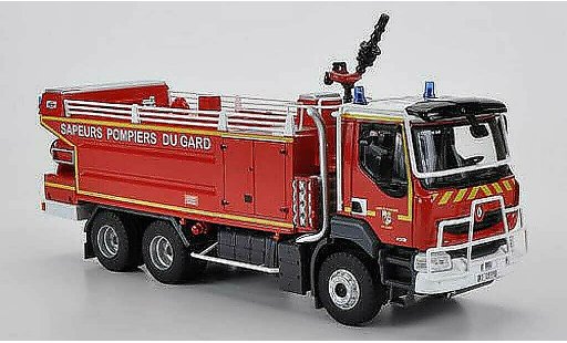 Renault Kerax Base 1/43 Eligor CCF-S Massias 30 Sapeurs Pompiers Du Gard miniature